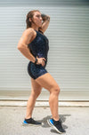 Black Cheetah Singlet