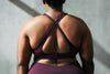 Essential Sports Bra- Eggplant