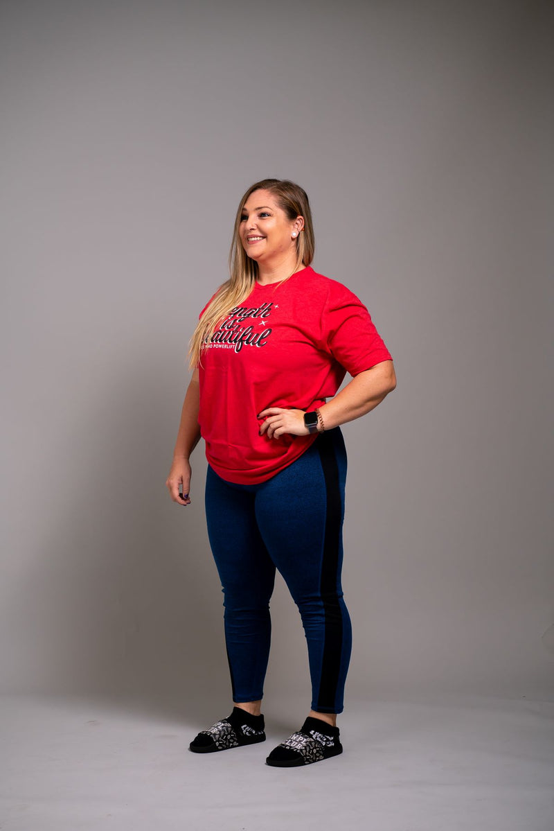 2nd Generation Mid- Rise Leggings- Midnight Blue