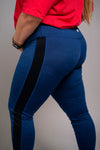 2nd Generation Mid- Rise Leggings- Midnight Blue